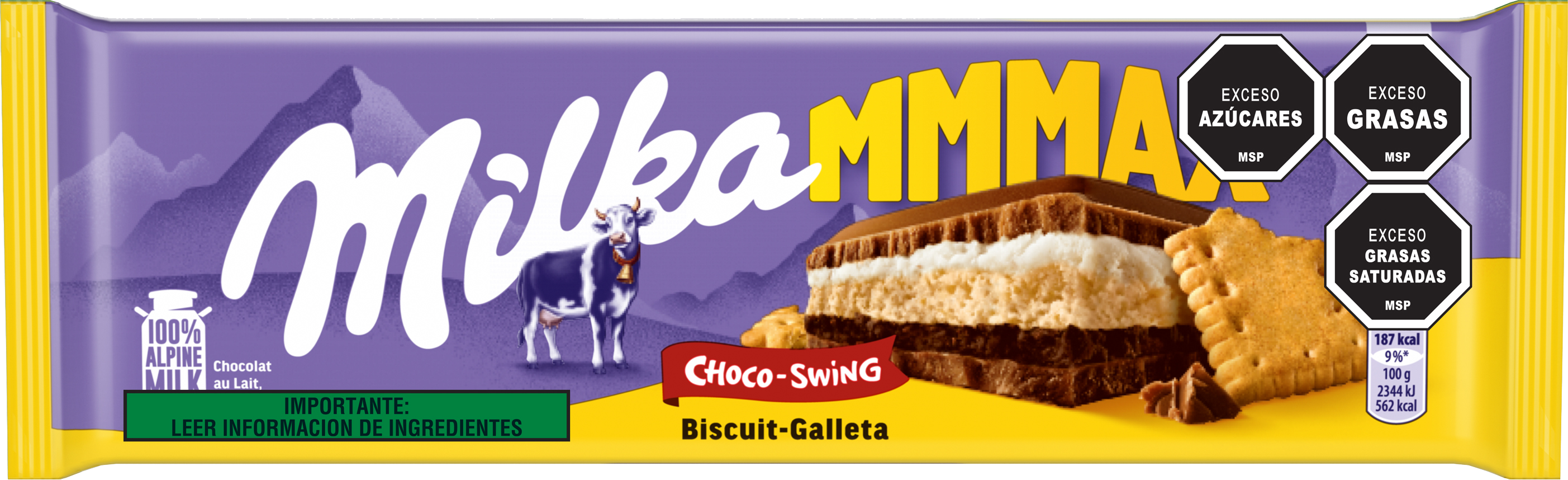 Milka MMMAX Choco Swing 300g - Nerilan Uruguay